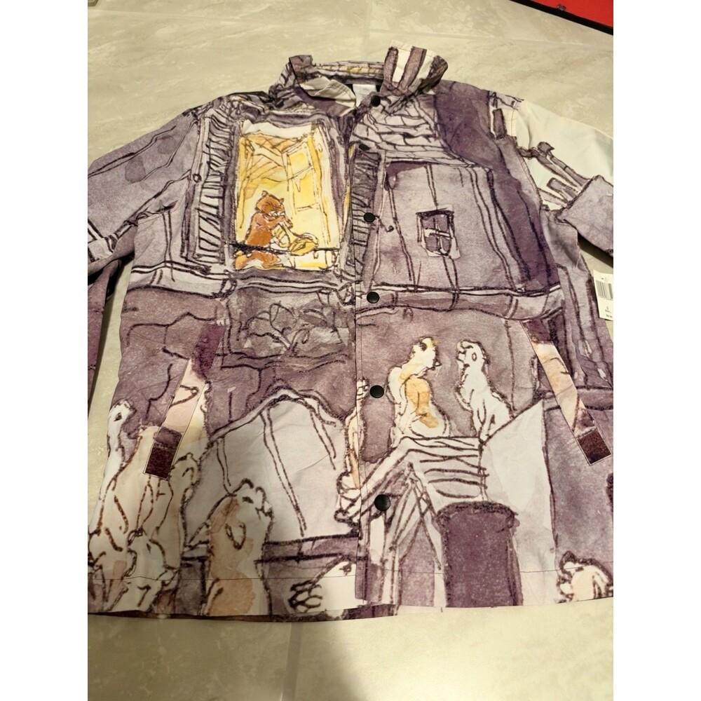 Disney Parks Aristocats Jacket Unisex Size S Marie Button Up New Cats